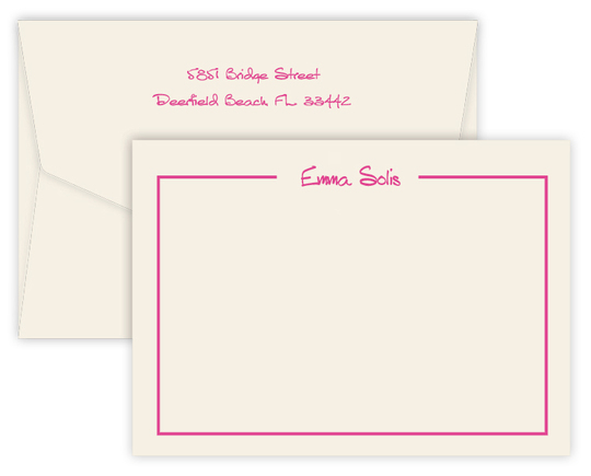 Triple Thick Glory Flat Note Cards